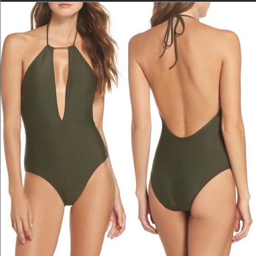 New with tags! Ted Baker Halter One Piece Swimsuit
